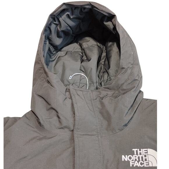 The North Face Cypress Parka Insulated Down Jacket Zip Up Windproof Gray Mens M - Picture 6 of 7
